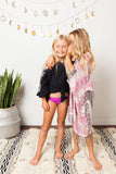 Glitter Kimono Tee