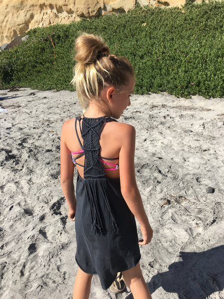 Knotted Up Dress - Titanium