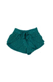 Eclipse Metallic Stripe Shorts - Sage